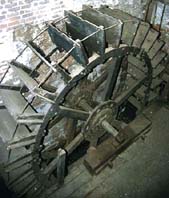 Undershot waterwheel